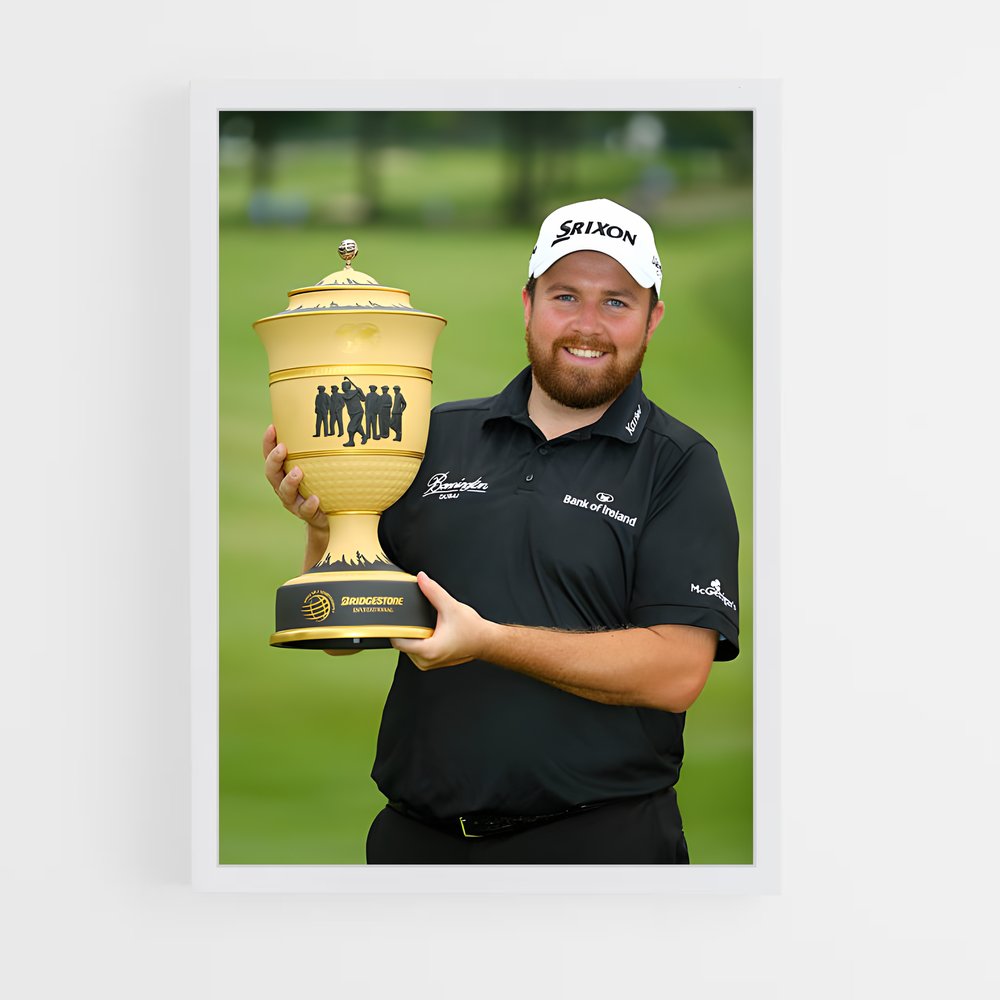 Poster Le Triomphe de Shane – affiche Golf (vue 3)